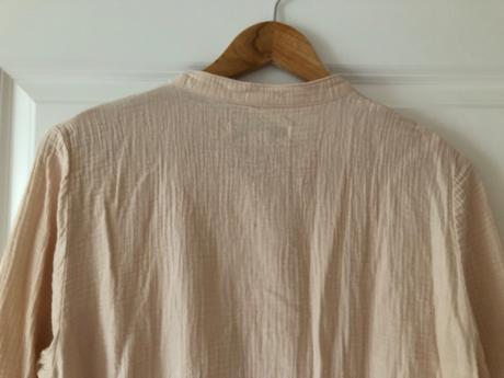 Béžové/krémové mušelínové šaty m/38, amisu,m