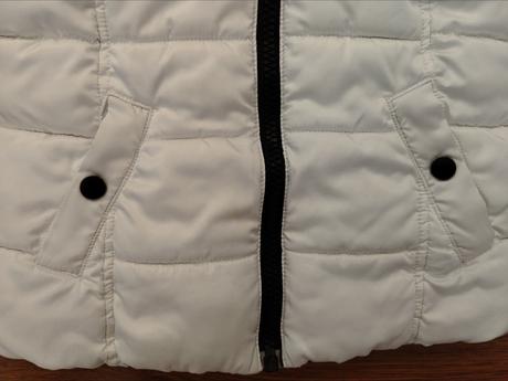 Zimná kontrastná bundička, h&m,146