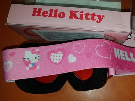 Lyžiarske okuliare "hello kitty", 