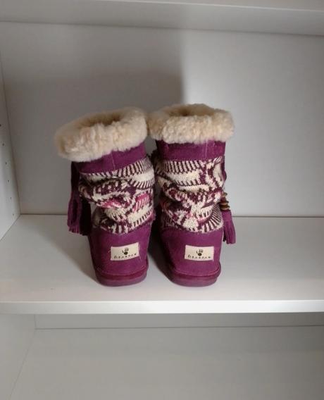 Kozene cizmy s merino kozusinou bearpaw, ugg,35