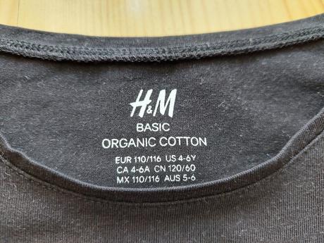 Tričko 2x, h&m,110