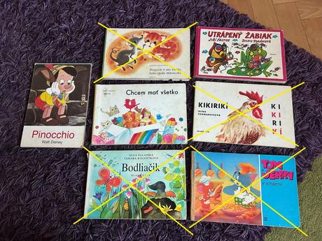 Sada 2 ks tvrdých knižiek, 