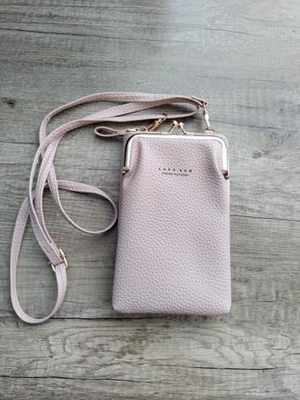 Crossbody kabelka ružová,