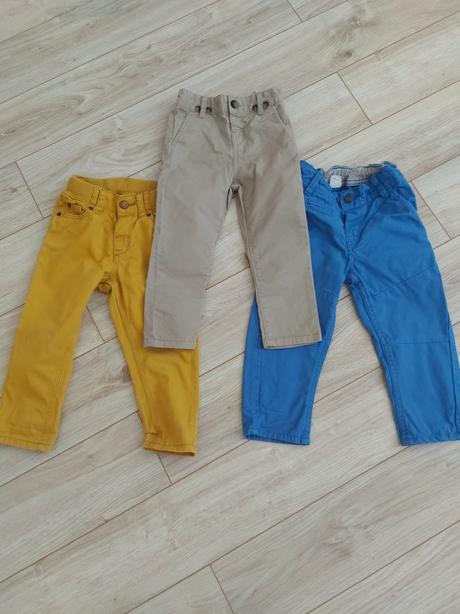 Jarne nohavice, h&m,86