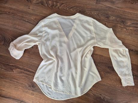 Krémova blúzka ralph lauren, ralph lauren,m