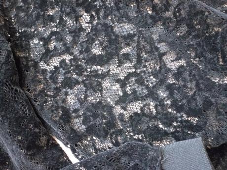 Elegantná čipkovaná bombera m/l, zara,m