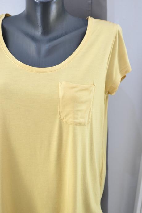 Žlté tričko m, h&m,m