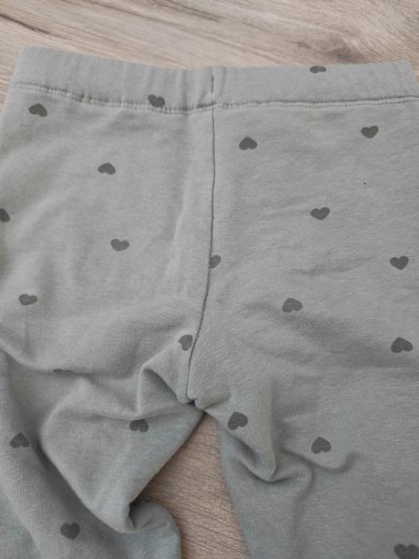 Dievčenské legíny - zateplené, h&m,128
