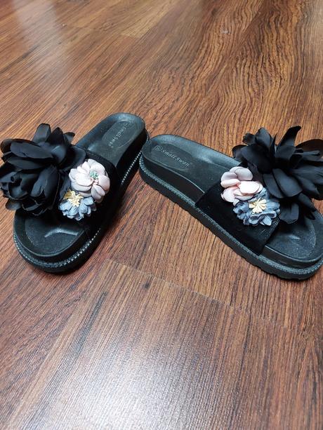 Gumene šľapky s ruzou 37, 37