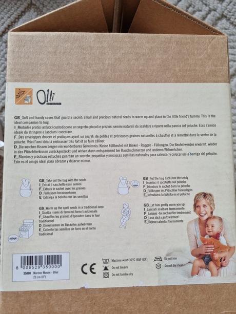 Detsky plysovy termofor zn. olli, 