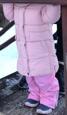 Ružové otepľovačky, tchibo, 98/104, tchibo,98