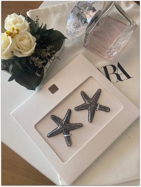 Náušnice hviezdica zn.zara, zara