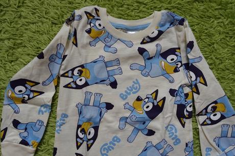 Pyžamko so psíkom blue, h&m,98