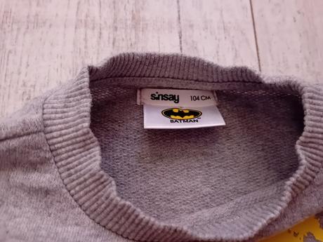 Tenká mikina batman, sinsay,104