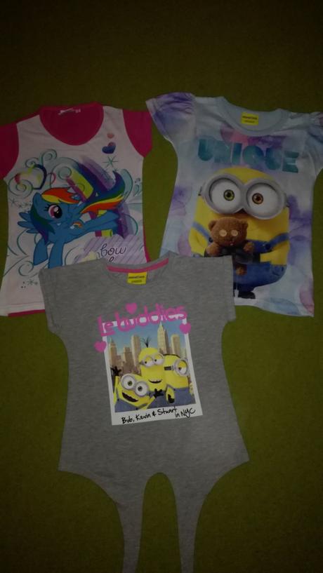 3ks dievčenské tričká, 110