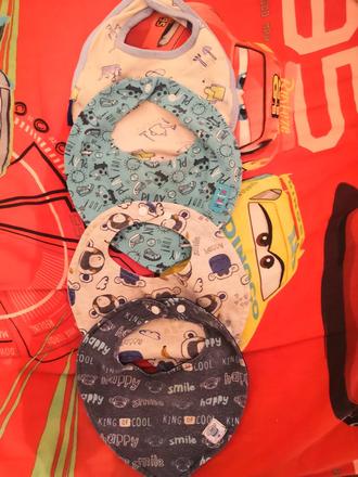 Detské podbradniky,