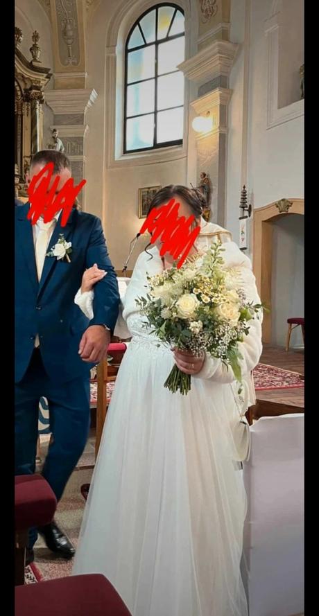 Svadobné šaty veľkosť xl, xl