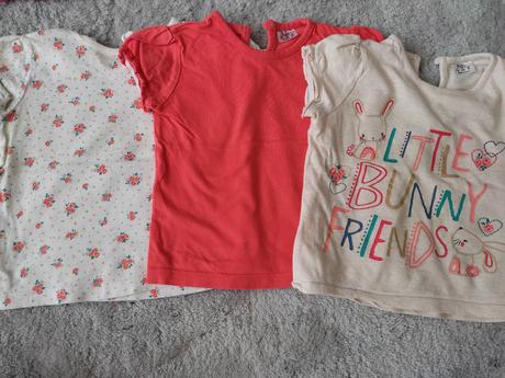 Tričko 6-9m, f&f,74