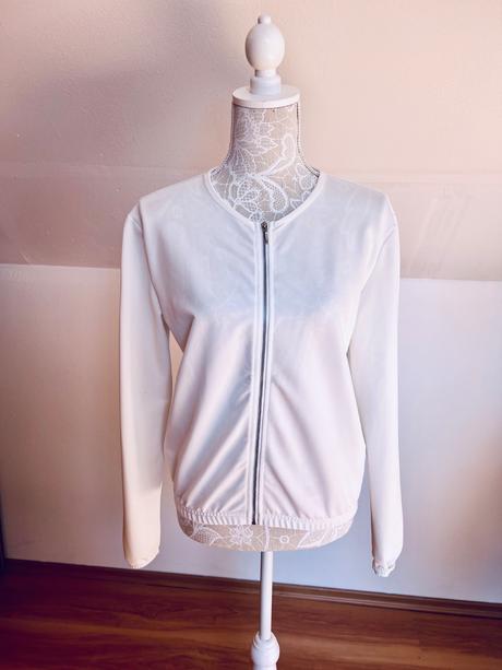 Biela tenká bunda, esmara, 36/38, esmara,36