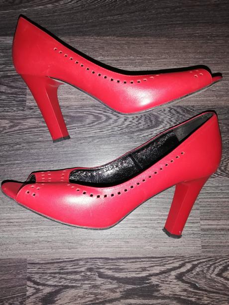 Kožené topánky kotyl, koka,38