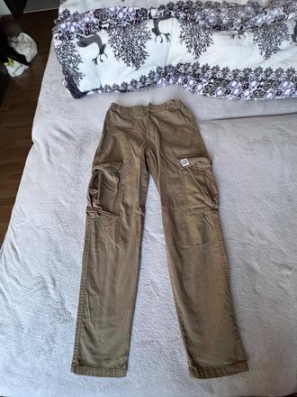 Nohavice s kapsami, zara,164