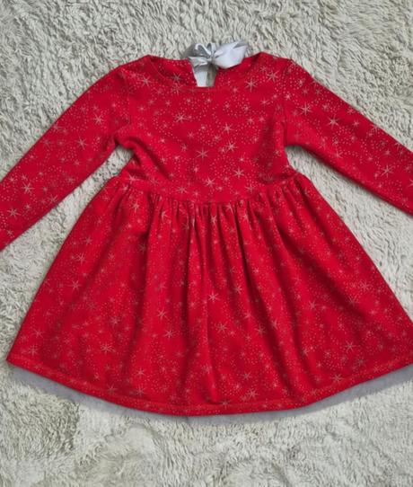 Predám vianočné šaty pre dievča, 122