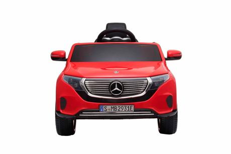 Elektrické autíčko mercedes-benz eqc červené,