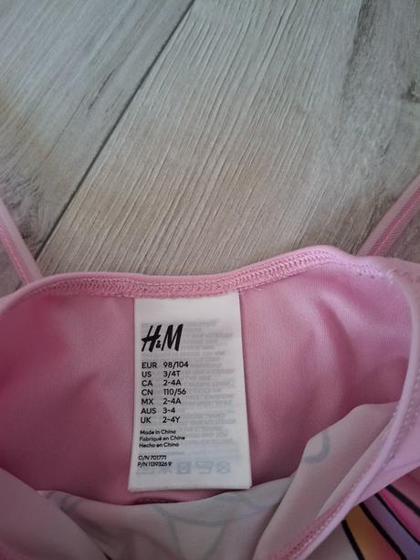 Saty jednorozec s odopinatelnymi kridlami zn.h&m, h&m,98