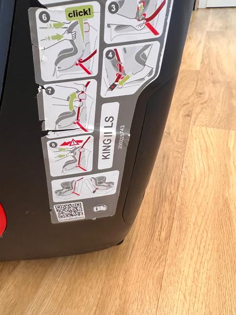 Autosedačka britax romer king ii ls, britax