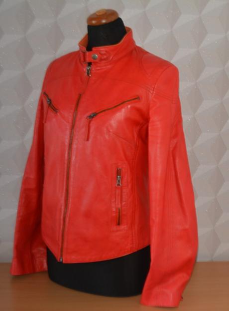 Kožená bunda, veľ. m, m