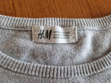 Tenký svetrík, h&m,122