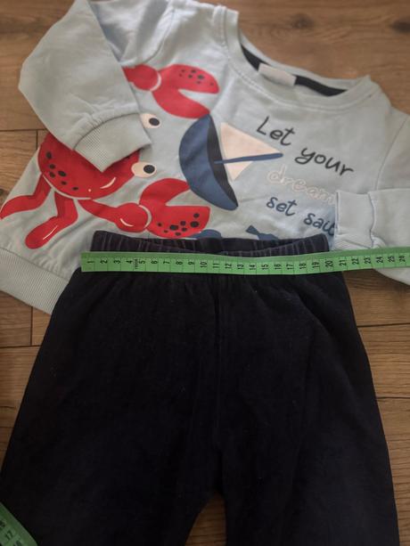 Set mikina a dvoje tepláky, lupilu,80