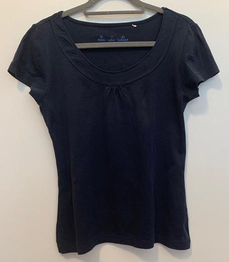 Esprit tmavomodré dámske tričko, esprit,l