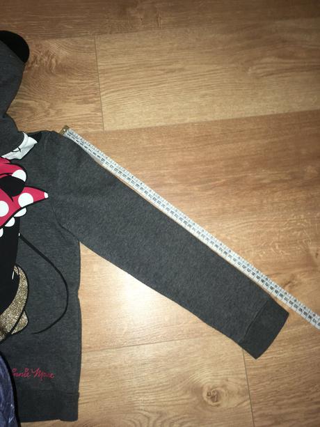 Mikina minnie mouse, h&m,140