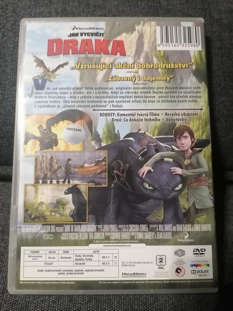 Originál dvd jak vycvičiť draka, 