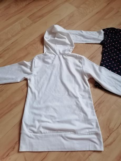 Tenšia mikinka + tričko dlhý rukáv - 116/122, 116