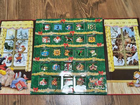 Kniha adventný kalendar, 