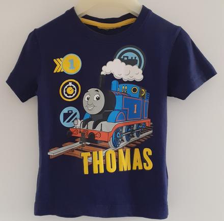 Tričko lokomotíva tomáš z thomas & friends v.98, 98