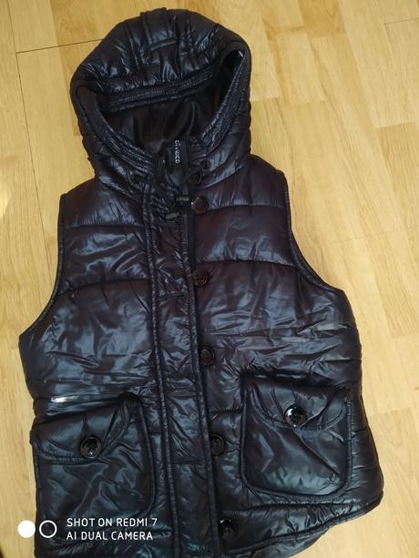 Vesta bez rukávov, h&m,140