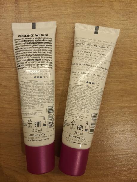 Lumene cc krem ultra light, 