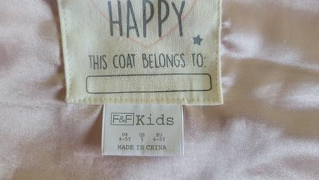 Chlpatá vesta ff-veľ.4-5 rokov-super stav, f&f,116