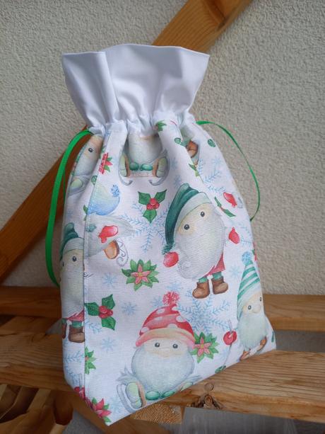 Mikulášske vrecko na sladkosti,