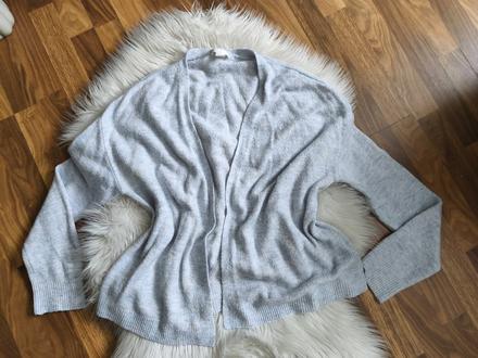 Dámsky sveter bez zapínania oversize, h&m,l