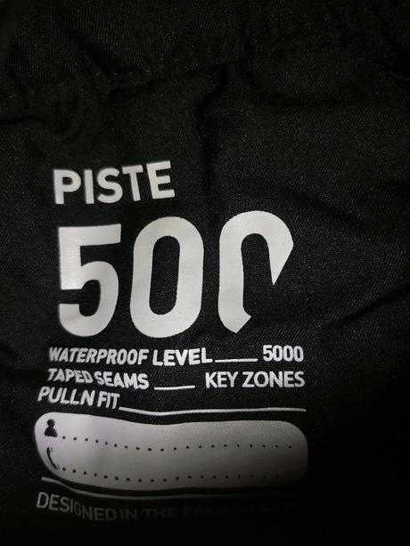 Oteplováky, decathlon,158