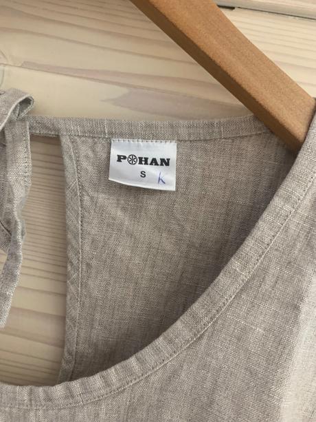 Pohan s ľanové vyšívané šaty s, s