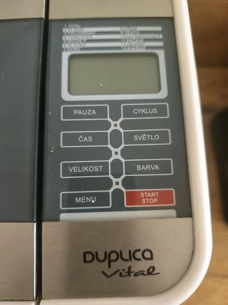 Domáca pekárnička, eta