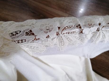 Svetrík s krajkou, clockhouse,s