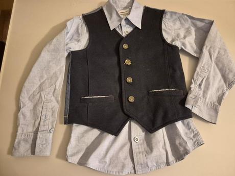 Košeľa s vestou v. 122, primigi,122