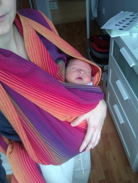 Šatka na nosenie, girasol