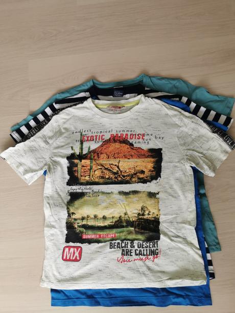 Balík letných tričiek 146-152, 18 kusov, 140–152